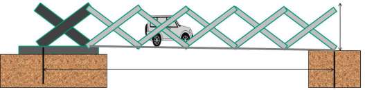 Новый складной мост в стиле оригами поможет жертвам стихий быстрее выбраться из зоны бедствия