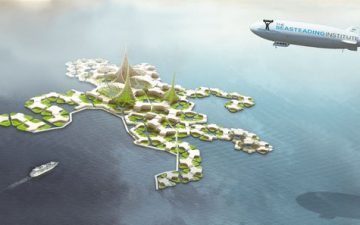 Новый настоящий плавучий город от Seasteading Institute