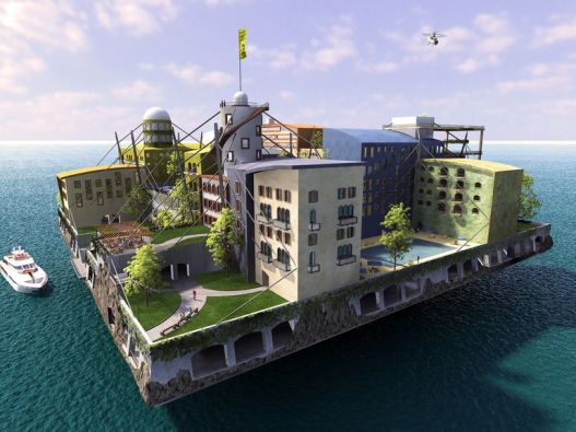 Новый настоящий плавучий город от Seasteading Institute