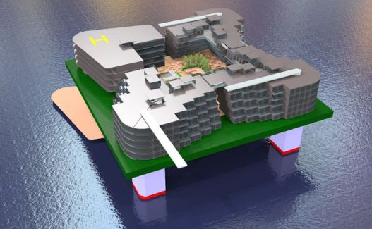 Новый настоящий плавучий город от Seasteading Institute