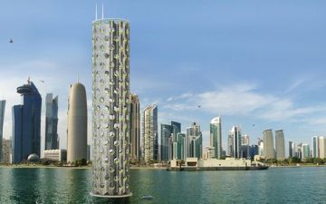 Итальянские архитекторы предложили проект вертикального города для Ближнего Востока