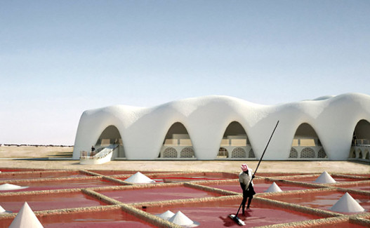 Голландский архитектор предлагает проект самодостаточного города, построенного из соли