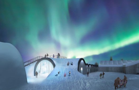 В Швеции будет построен ледяной отель, в котором можно будет охладиться даже летом