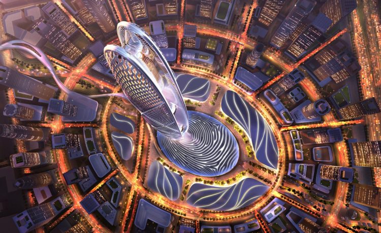 Новый супер-высокий небоскреб Бурдж Джумейра будет построен в Дубаи