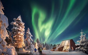 Glass Resort в Лапландии: лучшее место для наблюдения северного полярного сияния