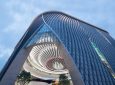 Изогнутый алюминиевый фасад украшает новый китайский театр в Гонконге