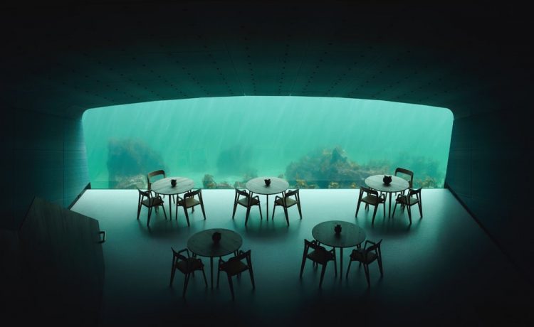Первый в Европе подводный ресторан с видом на морское дно
