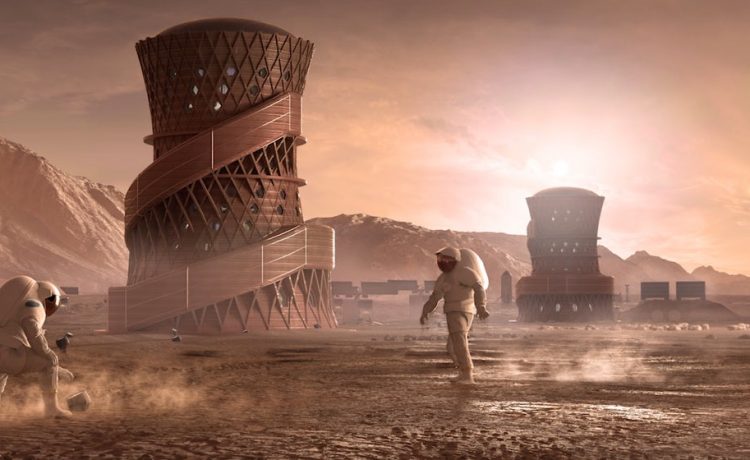 Выбрано лучшее 3D-печатное здание для Марса