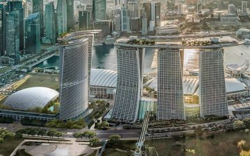 Четвертая башня для знаменитого отеля Marina Bay Sands в Сингапуре