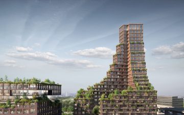 Первый в мире небоскреб из переработанных материалов будет построен в Копенгагене