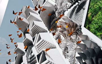 Архитекторы представляют 3D-печатную башню-заповедник для бабочек Монарха Архитекторы представляют 3D-печатную башню-заповедник для бабочек Монарха