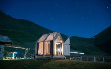 Immerso - мини-дом с прозрачной крышей, который можно собрать всего за 2 часа