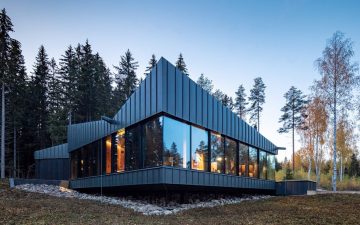 Экологичный мини-дом 3-Square House выполнен в скандинавском стиле