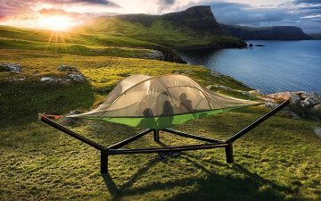 Подставка Tentsile для установки гамака там, где нет деревьев