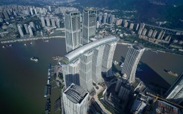 Удивительный «горизонтальный небоскреб» Китая открылся для посетителей