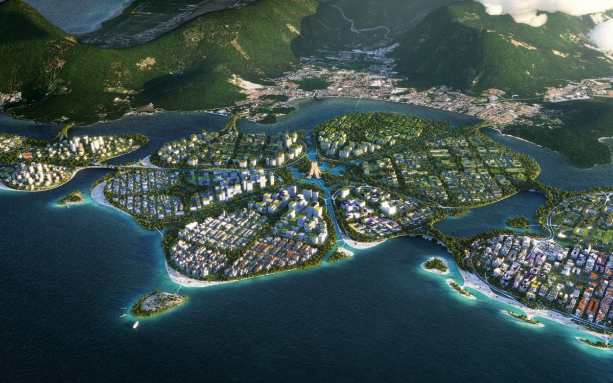 Архитектурная фирма BIG построит три экологически чистых острова в Малайзии