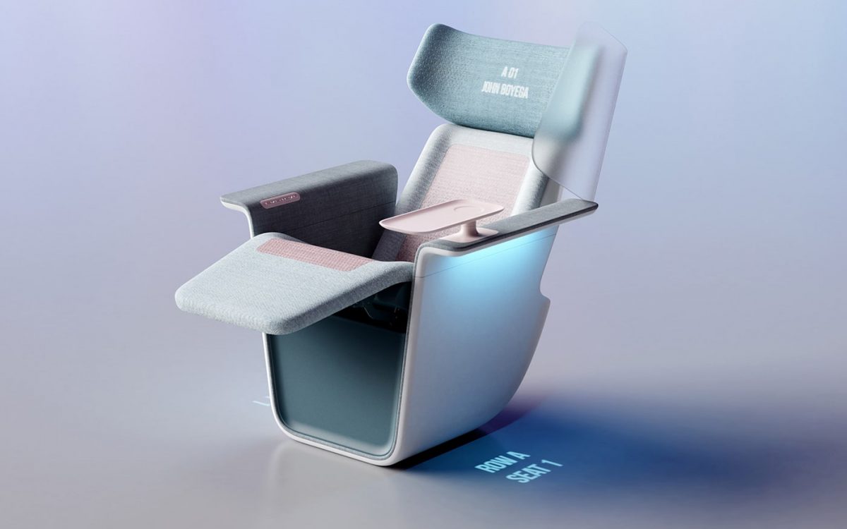 Кресло, которое обеспечивает социальное дистанцирование для зрителей в кинотеатрах