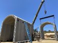 Морские пехотинцы США используют 3D-печать для создания бетонных конструкций в Кэмп-Пендлтоне