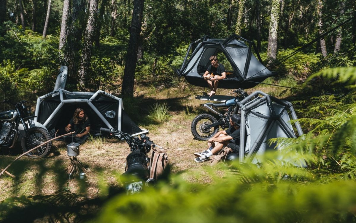 Exod Ark: надувная палатка для глэмпинга