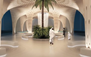 Модульный оазис, напечатанный на 3D-принтере, сохранит естественную прохладу в Абу-Даби