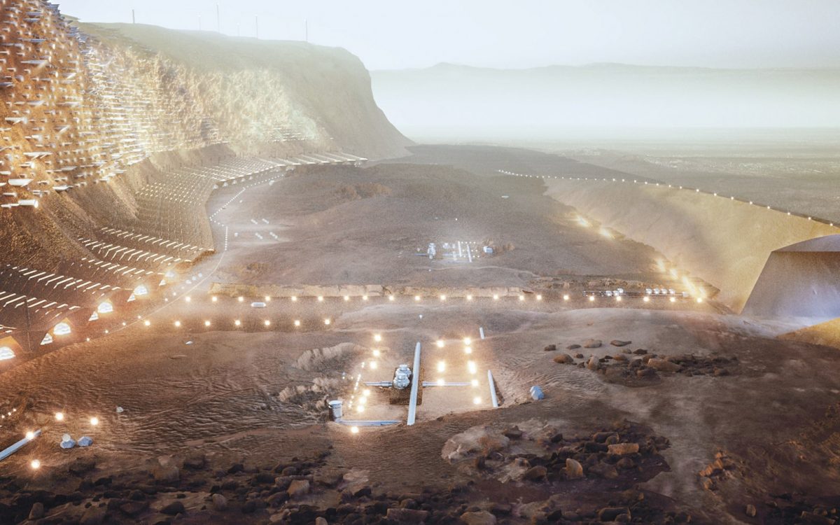 Nüwa: проект самодостаточного города на Марсе