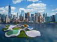Плавучий кампус с естественным биотопом будет построен около Манхэттена