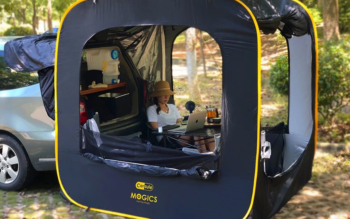Раскладная палатка CARSULE – для отдыха и путешествий