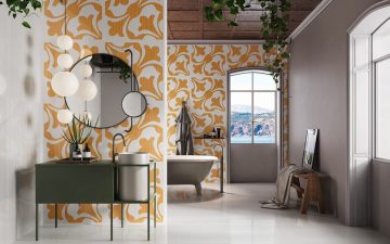 Плитка Riflessi от Ceramiche Refin: средиземноморский стиль в ярких цветах и узорах