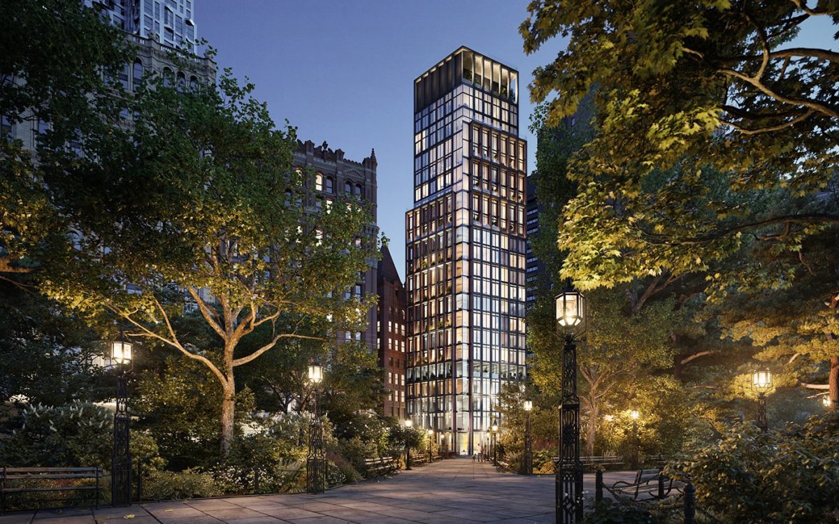 No 33 Park Row: многоквартирный дом с роскошными квартирами в центре Манхэттена