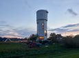 Столетняя водонапорная башня теперь является жилым домом