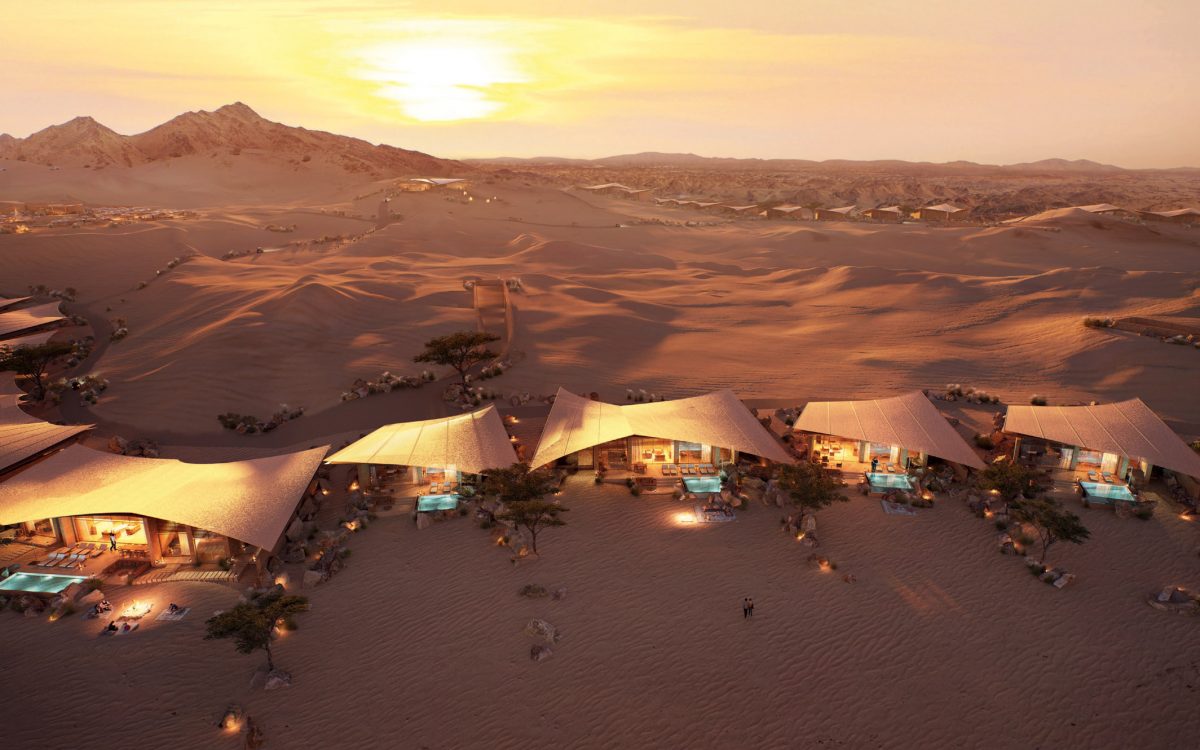 В Саудовской Аравии построят экологичный отель среди песчаных дюн