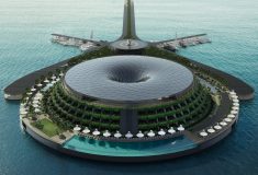 Eco-Floating Hotel: новый амбициозный взгляд на экологичный дизайн