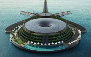 Eco-Floating Hotel: новый амбициозный взгляд на экологичный дизайн