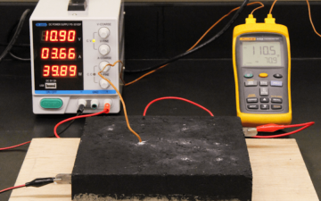 Черный наноуглерод превращает обычный бетон в токо- и теплопроводящий материал