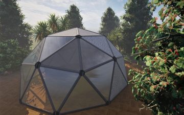 Купольные дома от Ekodome: теплица, палатка или временное жилье Купольные дома от Ekodome: теплица, палатка или временное жилье