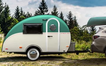 Трейлер Ultimate Camper: современная функциональность и ретро-стиль Трейлер Ultimate Camper: современная функциональность и ретро-стиль