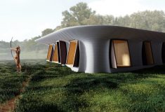 3D-печатный автономный эко-дом: архитектурный пример использования сил природы