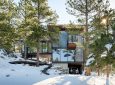 Дом в минималистском стиле защищен от лесных пожаров в Колорадо