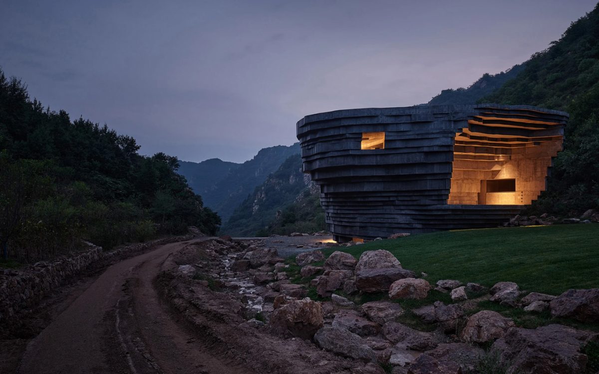 Open Architecture представляет «каменный» концертный зал около Пекина