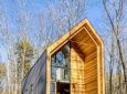 Двухэтажный домик в лесу можно построить всего за 10 дней