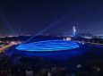 Освещенная арена «Ледяная лента»: олимпийская площадка для конькобежцев