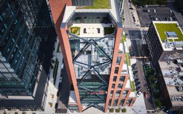 «Умный» офисный небоскреб от SOM способен выдерживать суровые зимы Чикаго