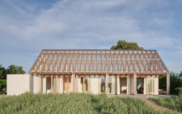 Das Glashaus: загородный уик-энд с потрясающими видами на крыше оранжереи