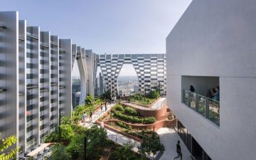 CapitaSpring: новый биофильный небоскреб в Сингапуре