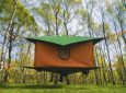 Insulated Cabin от Tentsile: подвесной всесезонный «многоэтажный» кемпинг