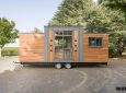 «Эвкалипт»: мини-дом на колесах с одноэтажной компактной планировкой