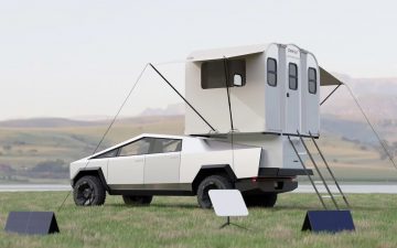 Camp365 Model T: складной кемпер для электрического пикапа