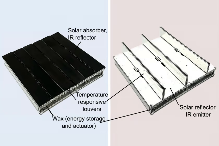 Адаптивная плитка с воском способна радикально сократить потребление энергии на обогрев и охлаждение