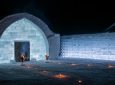 Шведский ледяной отель с замороженными фантастическими произведениями искусства