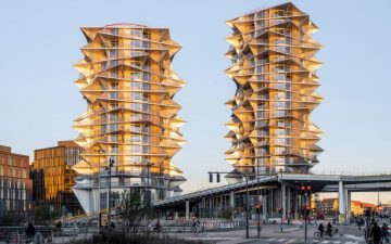 Небоскреб Spiky Kaktus Towers в Копенгагене близится к завершению